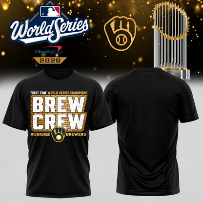 MIL World Series Champions One Side T-Shirt - Printed V28