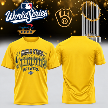 MIL World Series Champions One Side T-Shirt - Printed V36