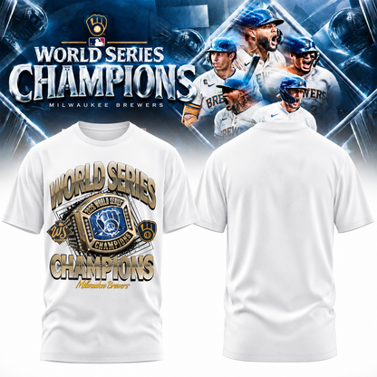 MIL World Series Champions One Side T-Shirt - Printed V23