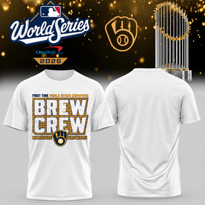 MIL World Series Champions One Side T-Shirt - Printed V28