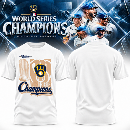 MIL World Series Champions One Side T-Shirt - Printed V16