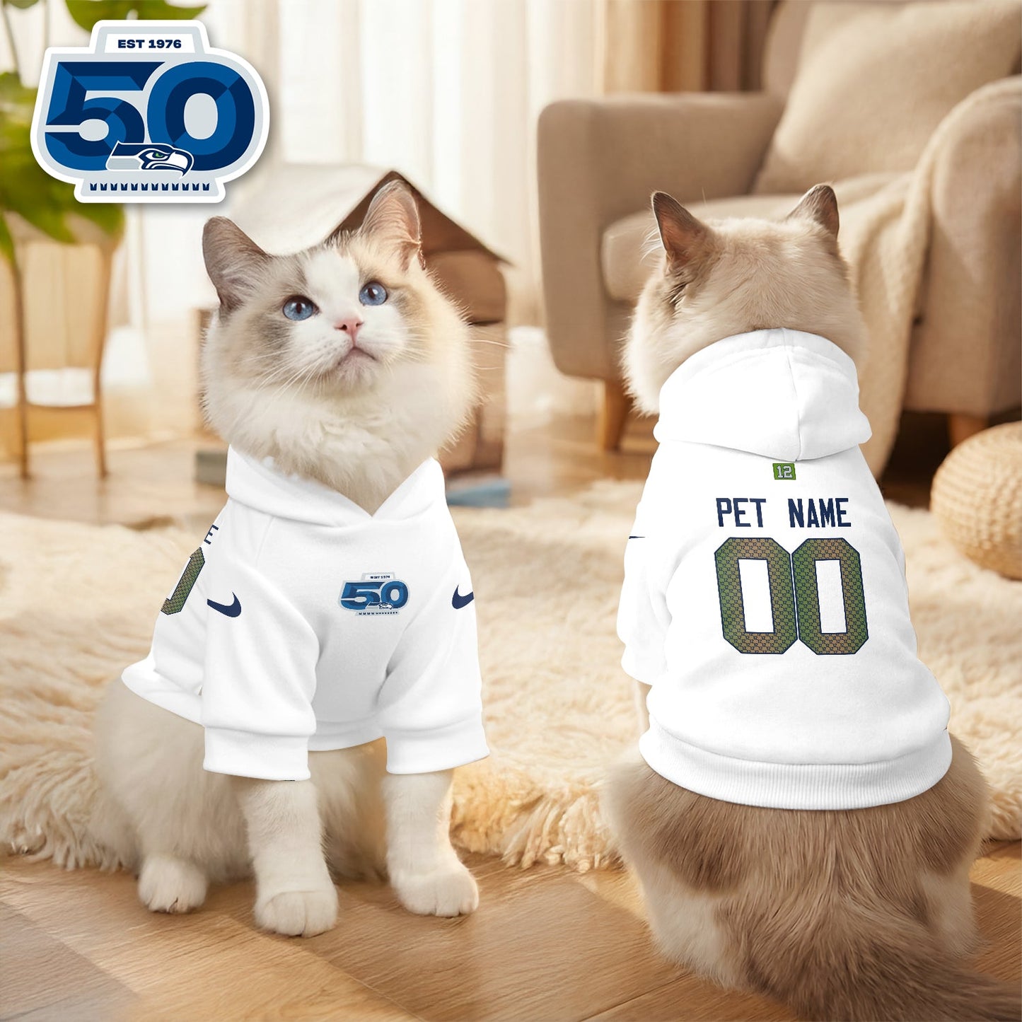 SEA “Rivalries” Pet Hoodie