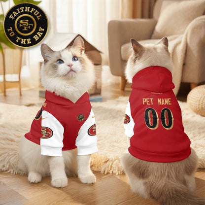 SF Faithful To The Bay “Rivalries” Pet Hoodie