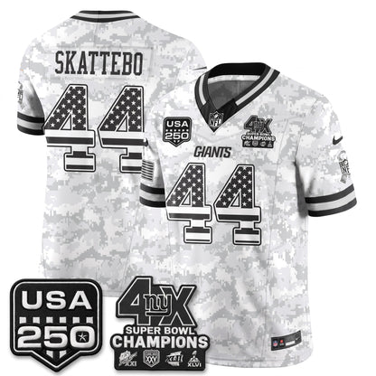 NYG 2026 Salute To Service Vapor Jersey - Stitched