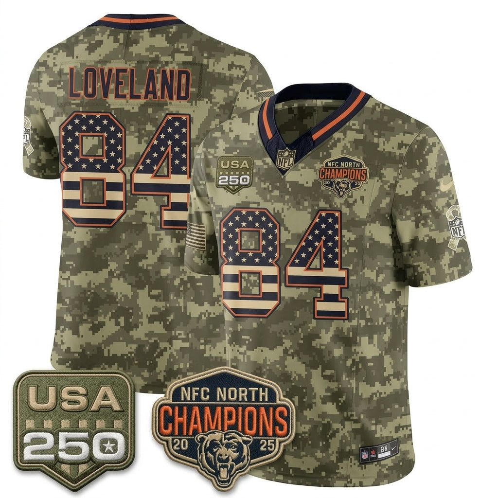 CHI 2026 Salute to Service Edition Vapor Jersey - Stitched