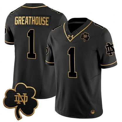 ND 2025 Gold Vapor Limited Jersey - Stitched