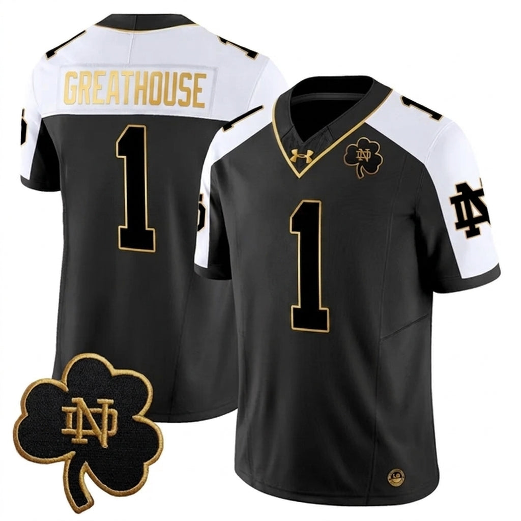 ND 2025 Gold Vapor Limited Jersey - Stitched