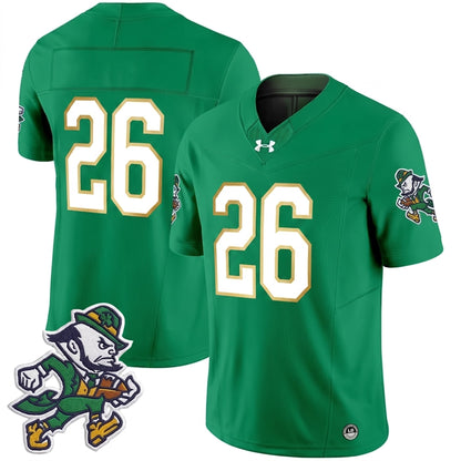 ND 2026 'Gridiron Leprechaun Edition' Vapor Limited Jersey – Stitched