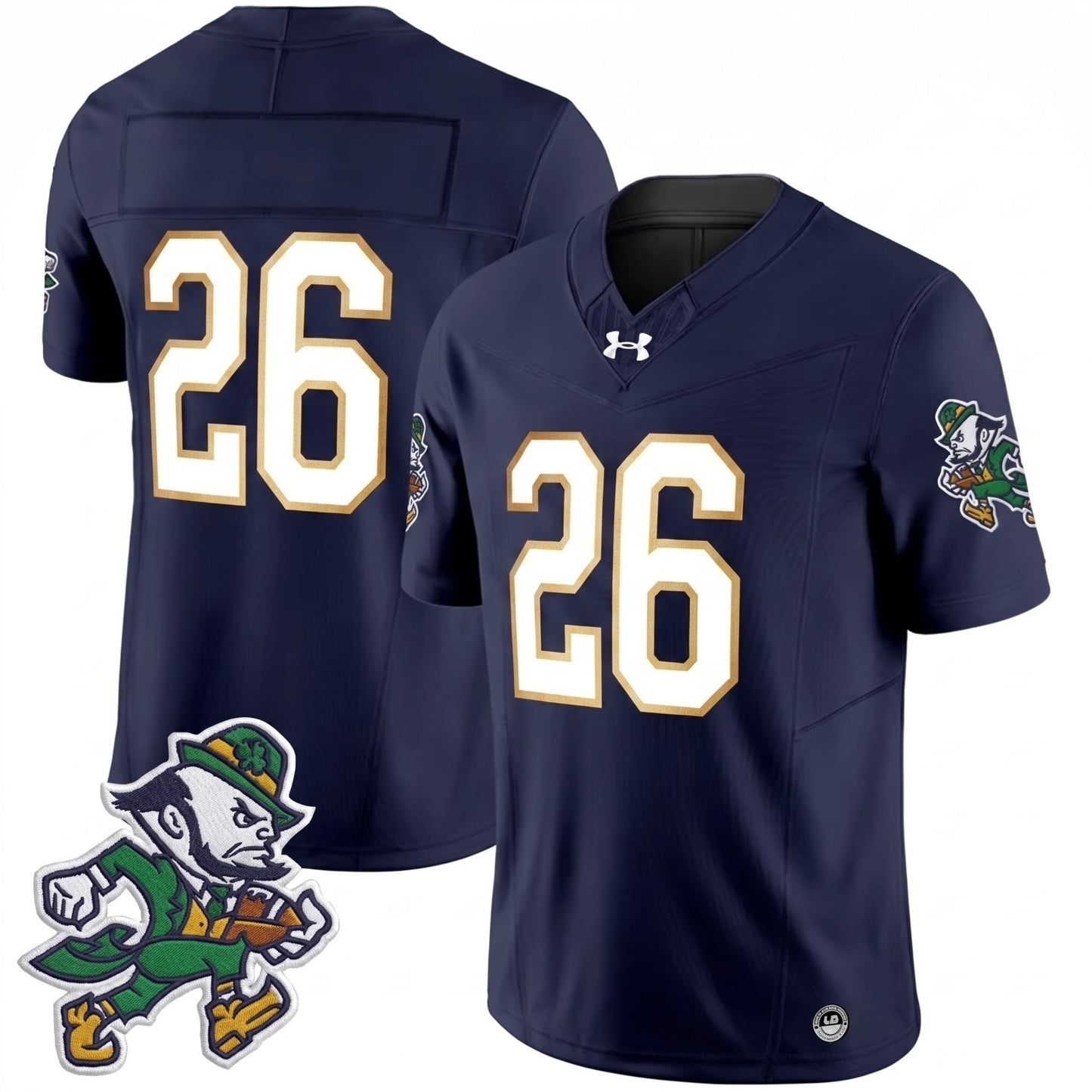 ND 2026 'Gridiron Leprechaun Edition' Vapor Limited Jersey – Stitched