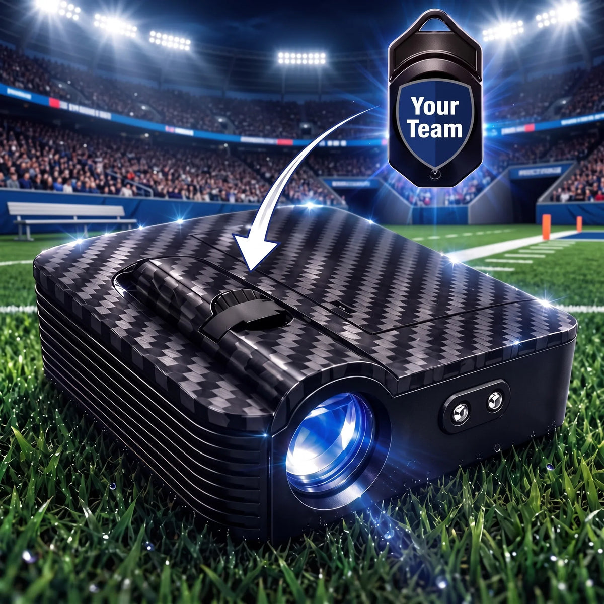 Christmas Football Car Door Projector Lights