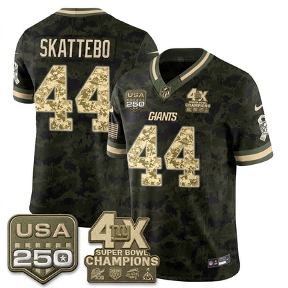 NYG 2026 Salute To Service Vapor Jersey - Stitched