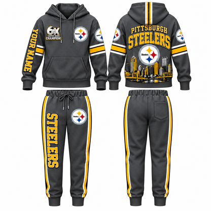 PIT Streetwear Custom Hoodie Pants Set - Printed