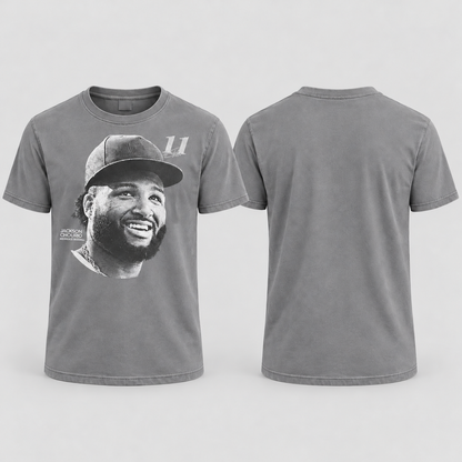 MIL Jackson Chourio #11 Washed T-Shirt - Printed