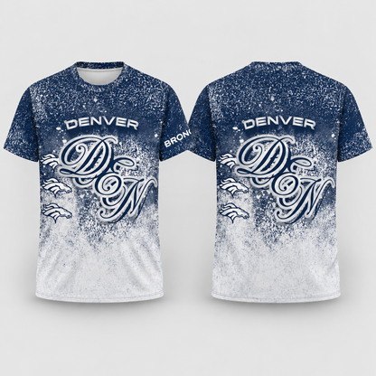 DEN Jumbo Print 3D T-Shirt - Printed