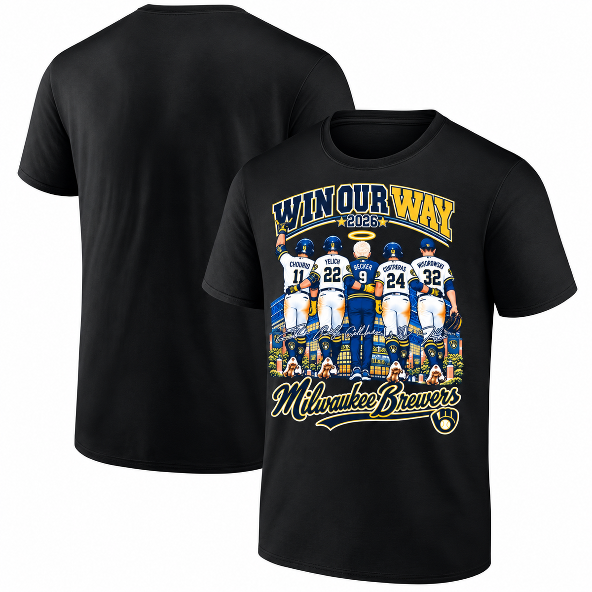 MIL Win Our Way One Side T-Shirt - Printed