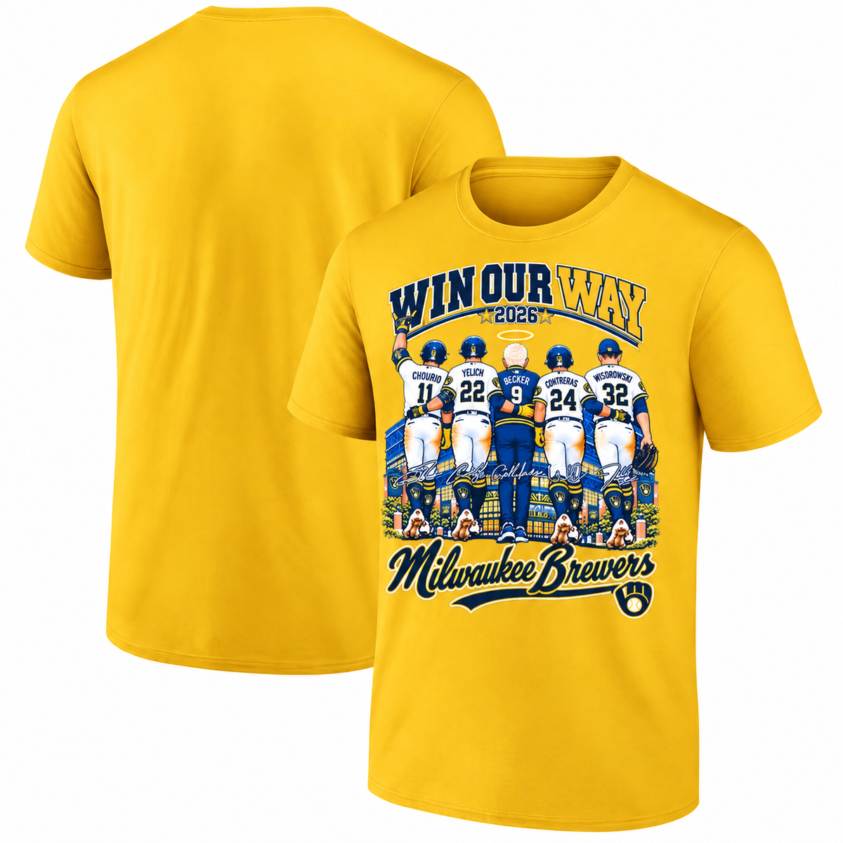 MIL Win Our Way One Side T-Shirt - Printed