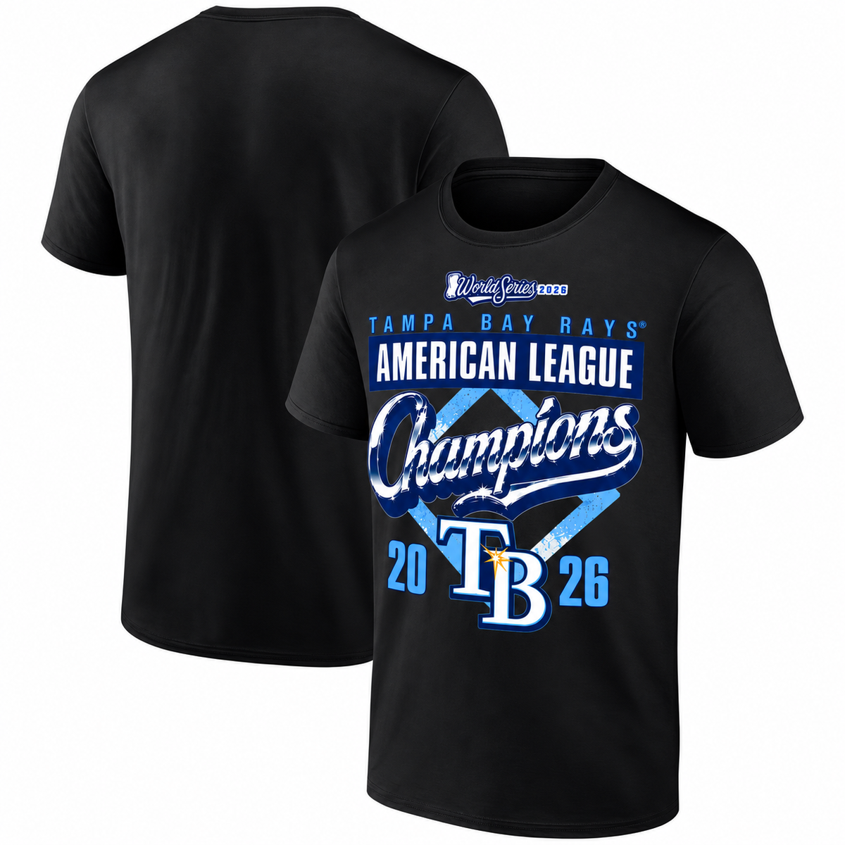 TBR American League Champions 2026 One Side T-Shirt - Printed