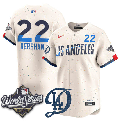 LAD 2025 World Series Jersey - All Stitched