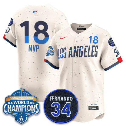 LAD 2025 Back To Back Champions Jersey - All Stitched