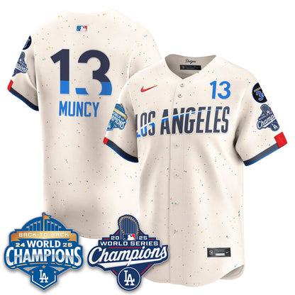 LAD 2025 World Series Champions Jersey - All Stitched N2