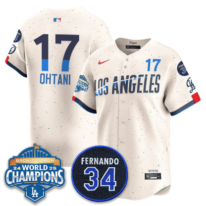 LAD 2025 Back To Back Champions Jersey - All Stitched