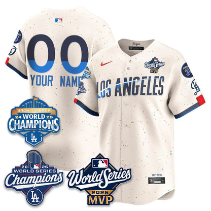 Yoshinobu Yamamoto LAD 2025 World Series MVP Jersey - All Stitched