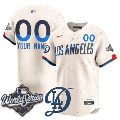 Custom LAD 2025 World Series Jersey - All Stitched