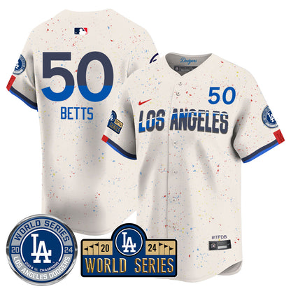 LAD World Series 2024 Jersey - All Stitched
