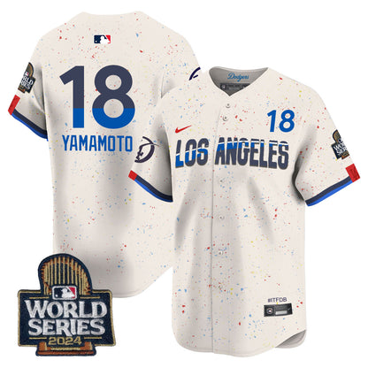 LAD World Series 2024 Jersey - All Stitched