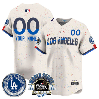 LAD World Series 2024 Custom Jersey - All Stitched