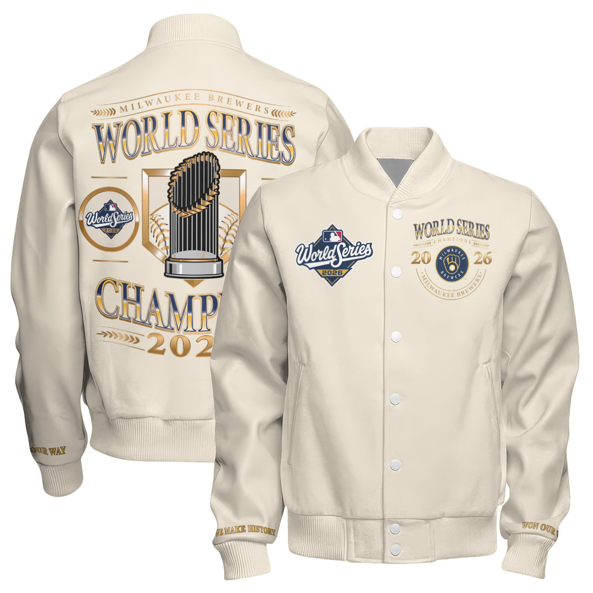 MIL 2026 WS Champions Limited Edition Varsity Jacket - Printed