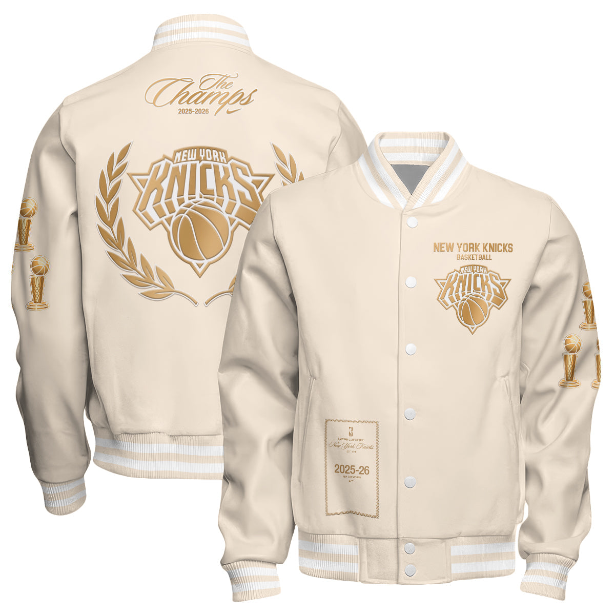 NYK Champions 25/26 Limited Edition Varsity Jacket - Printed