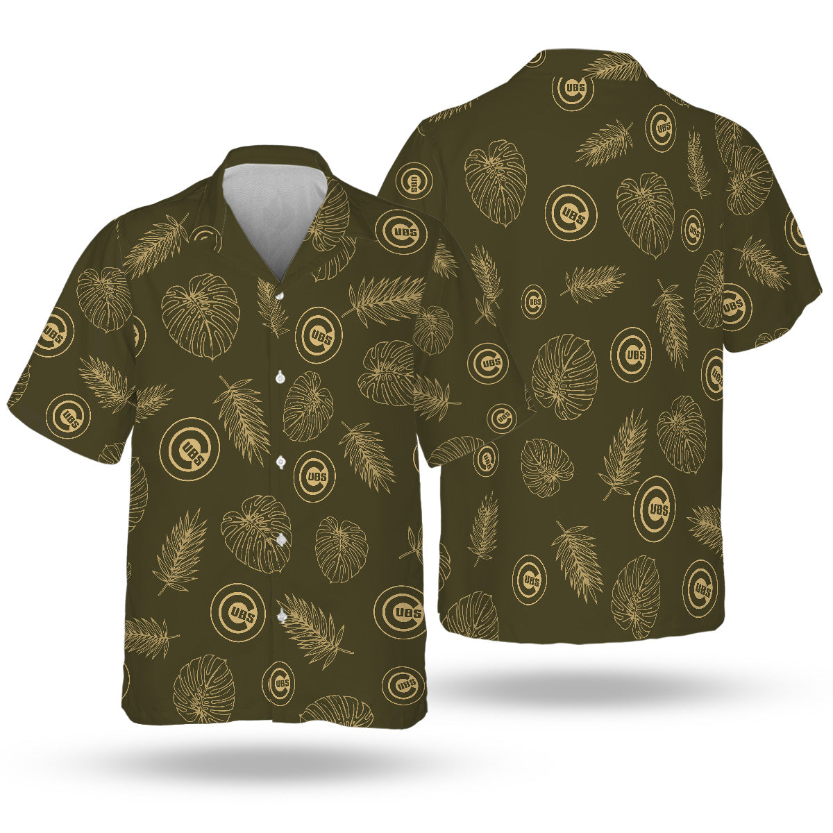 CHC Special Armed Forces Hawaiian Design Button Shirt V3