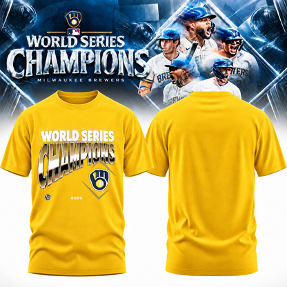 MIL World Series Champions One Side T-Shirt - Printed V13