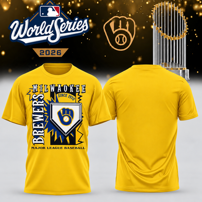 MIL World Series Champions One Side T-Shirt - Printed V41