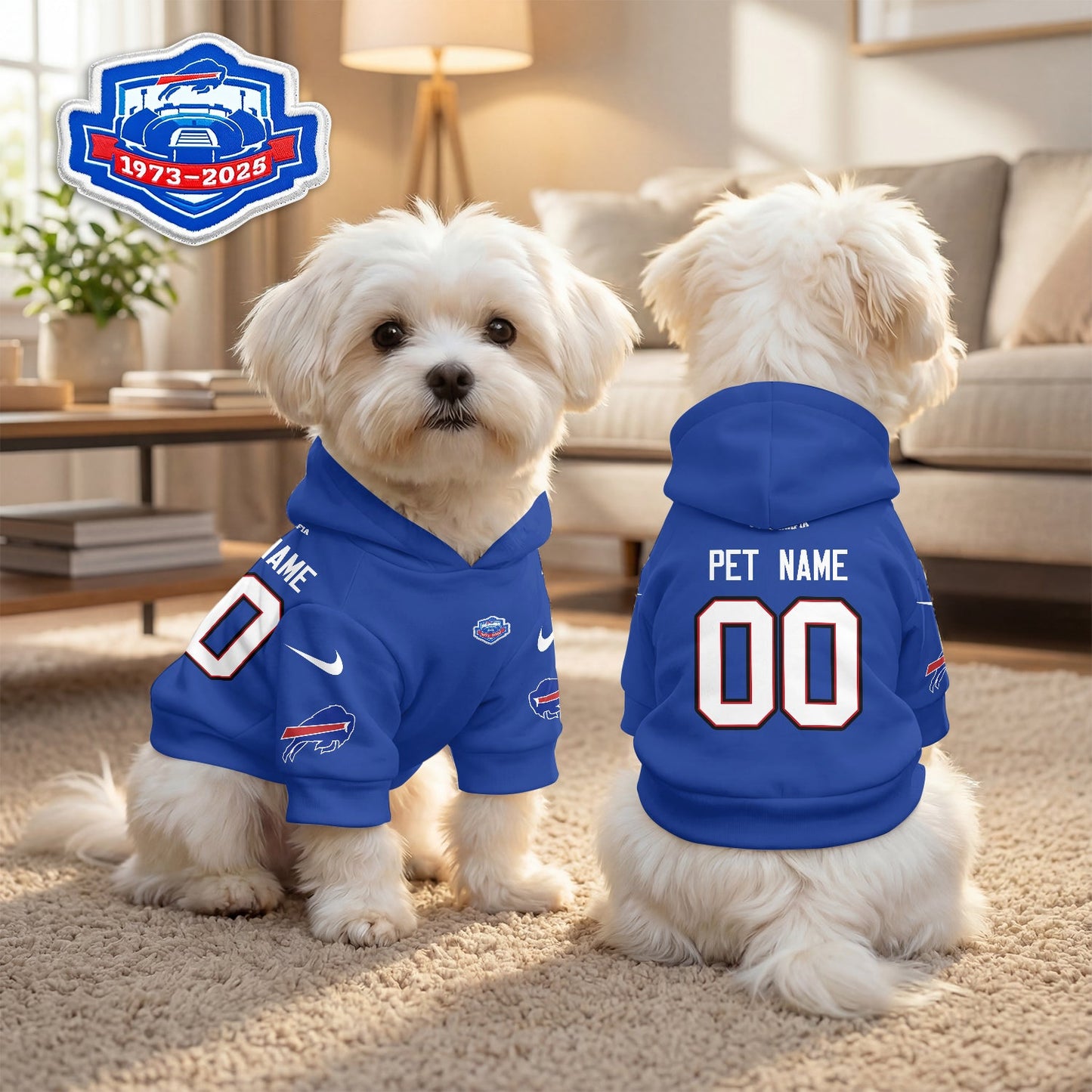 BUF “Rivalries” Pet Hoodie