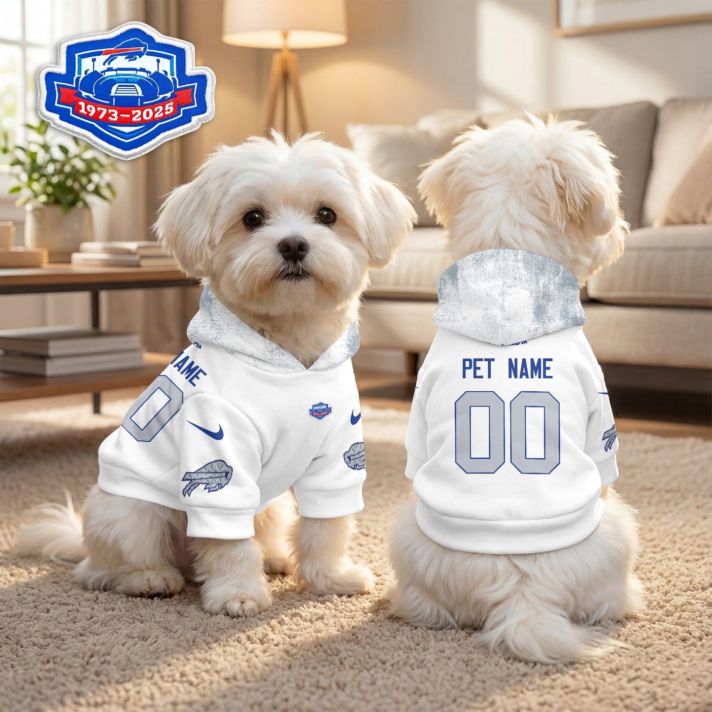 BUF “Rivalries” Pet Hoodie