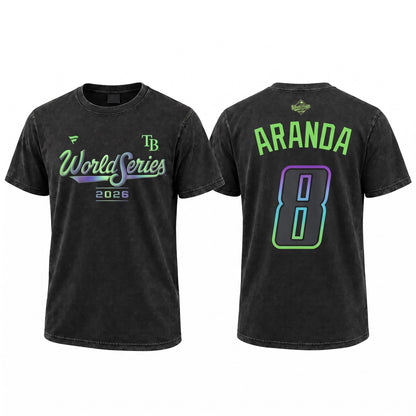 TBR American League Champions 2026 City Connect Edition Washed T-Shirt - Printed V9