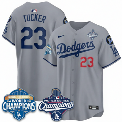 LAD 2025 World Series Champions Jersey - All Stitched N2
