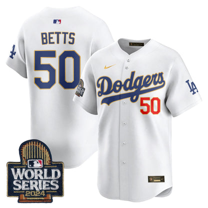 LAD World Series 2024 Jersey - All Stitched