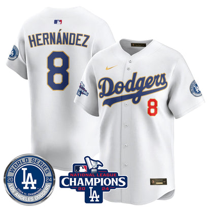 LAD World Series NL Champions Jersey - All Stitched