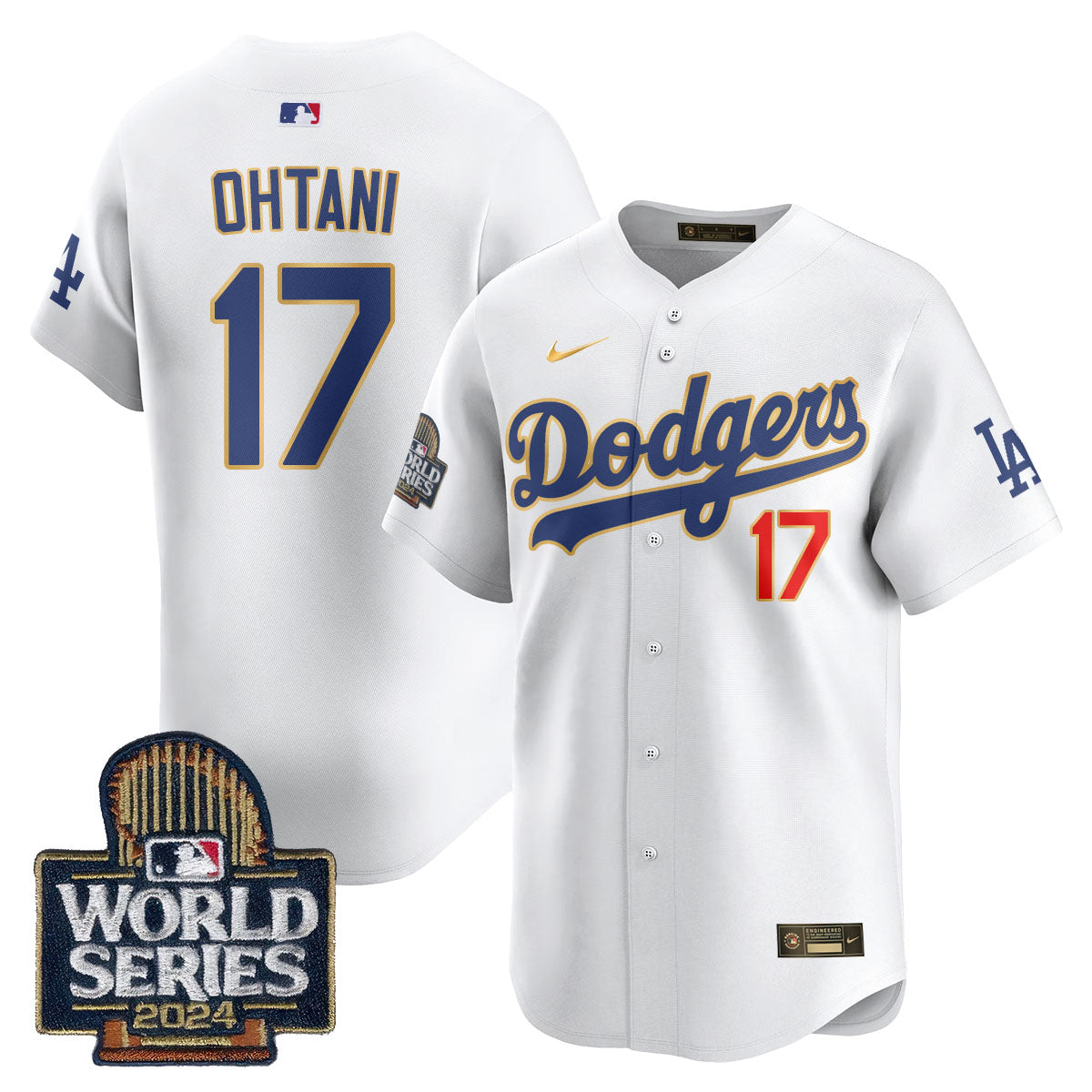 LAD World Series 2024 Jersey - All Stitched
