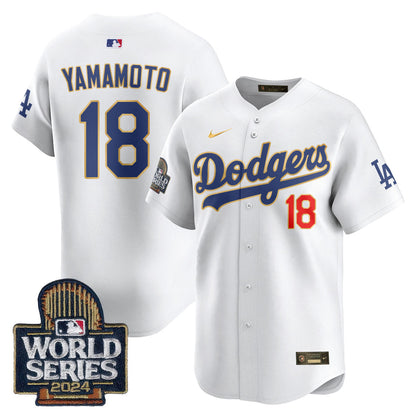 LAD World Series 2024 Jersey - All Stitched