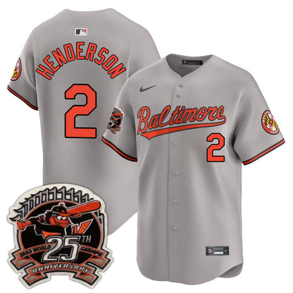 Baltimore Orioles Limited Jersey - 2008 Patch - All Stitched