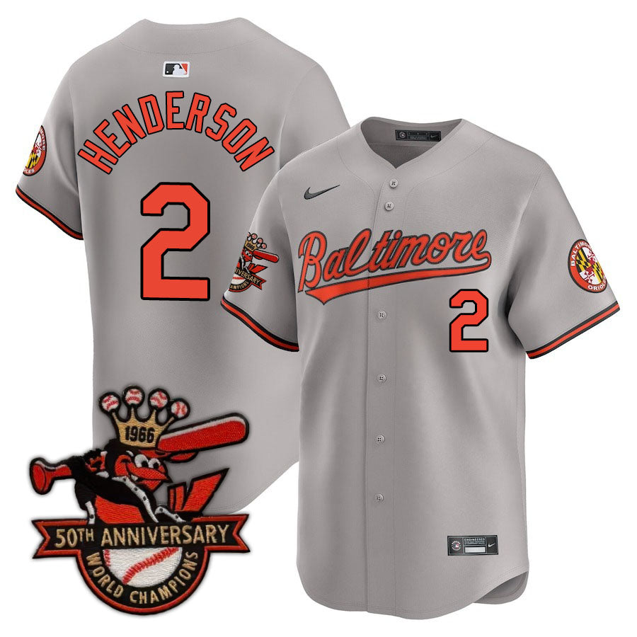 Baltimore Orioles Limited Jersey - 2016 Patch - All Stitched