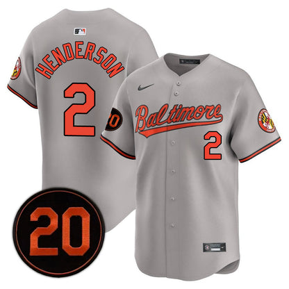 Baltimore Orioles Limited Jersey - 2019 Patch - All Stitched