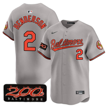 Baltimore Orioles Limited Jersey - 1997 Patch - All Stitched
