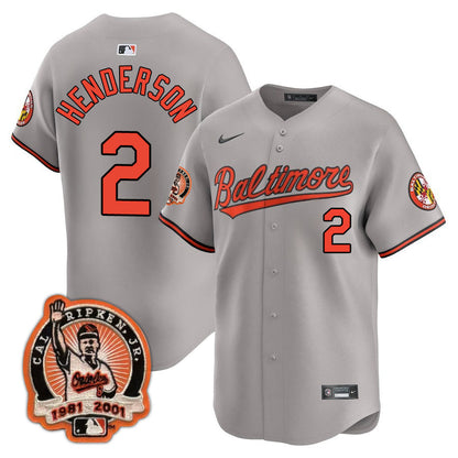 Baltimore Orioles Limited Jersey - 2001 Patch - All Stitched