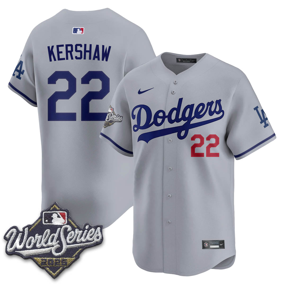 LAD 2025 World Series Jersey - All Stitched