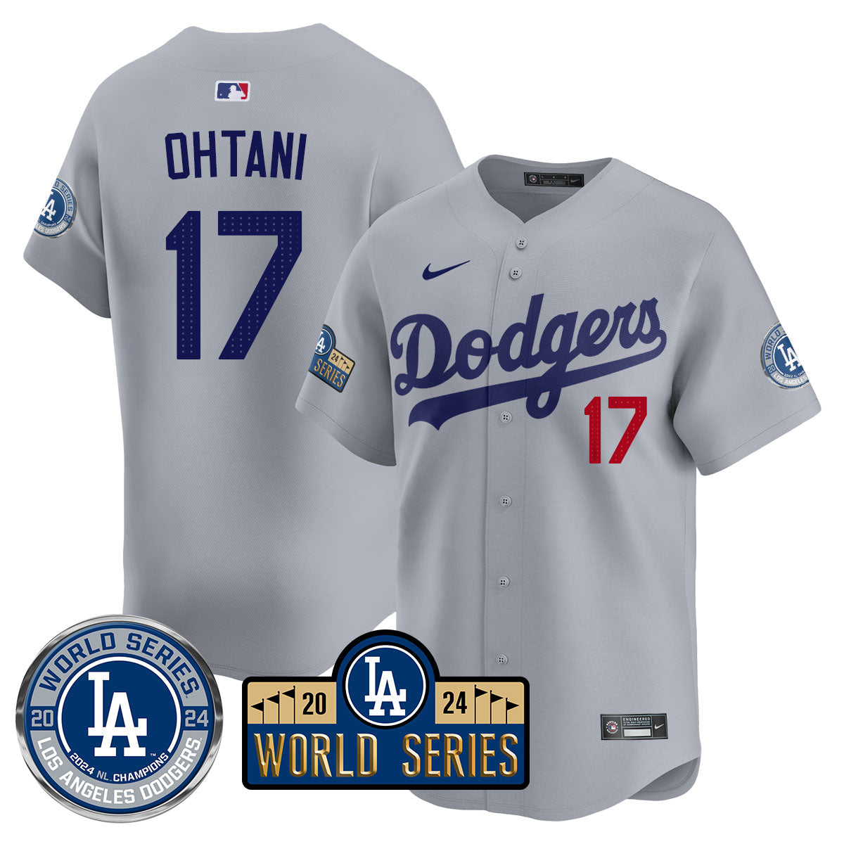 LAD World Series 2024 Jersey - All Stitched